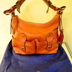 Dooney & Bourke leather hobo bag